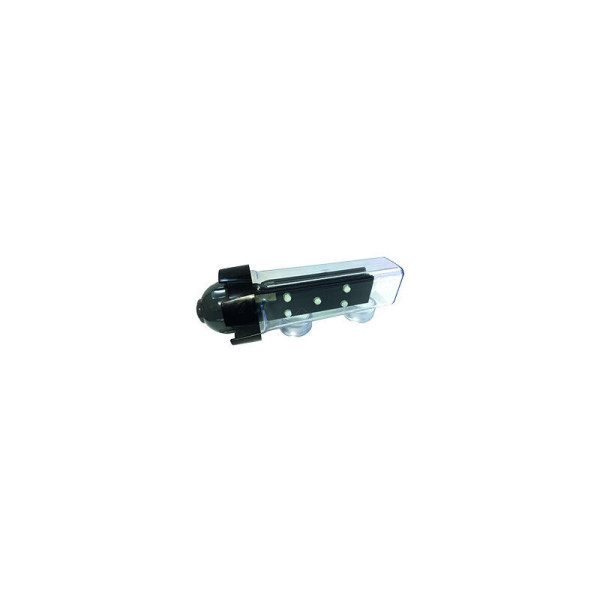 Kit vase équipé - Cellule en U pour éléctrolyseur Bio-Pool REVOLUSEL V2 ET PREMIUM V3 (Vase + 2 x Collet MCB + 2 x écrou MCB + écrou) | BIO_KIT-VASE_U