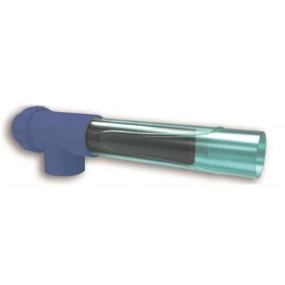 Kit vase équipé - Cellule en T électrolyseur Bio-Pool SALTLINE - (Vase + écrou) | BIO_KIT-VASE_SL