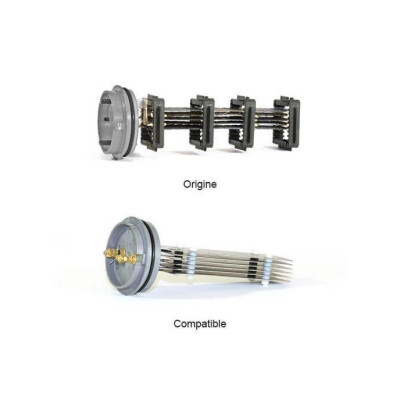 Cellule 6 plaques compatible électrolyseurs Stérilor 3000 AK/AKS 150, Enduro SC25, IPH 150 – Remplacement pour Autoclean, Pool Rite, Stérilor, Steriblue, Enduro, Steriphor – Référence ELTM24AKS-150 | STE-AKS150-E6P_C