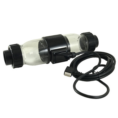 Cellule de remplacement T-Cell-9 Turbo Cell pour électrolyseur Hayward Aquarite / Pro – pour piscine au sel jusqu’à 95 m³ - électrode compatible, 13 plaques – prise rectangulaire – vase transparent | HAY-9E-C13P_C