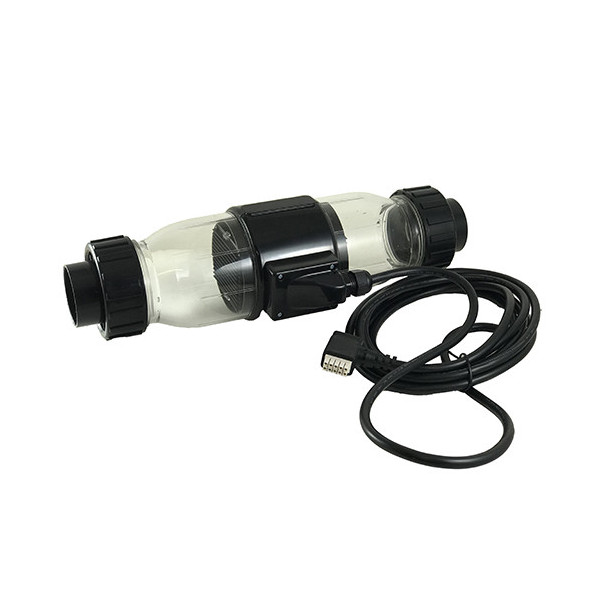 Cellule de remplacement T-Cell-9 Turbo Cell pour électrolyseur Hayward Aquarite / Pro – pour piscine au sel jusqu’à 95 m³ - électrode compatible, 13 plaques – prise rectangulaire – vase transparent | HAY-9E-C13P_C